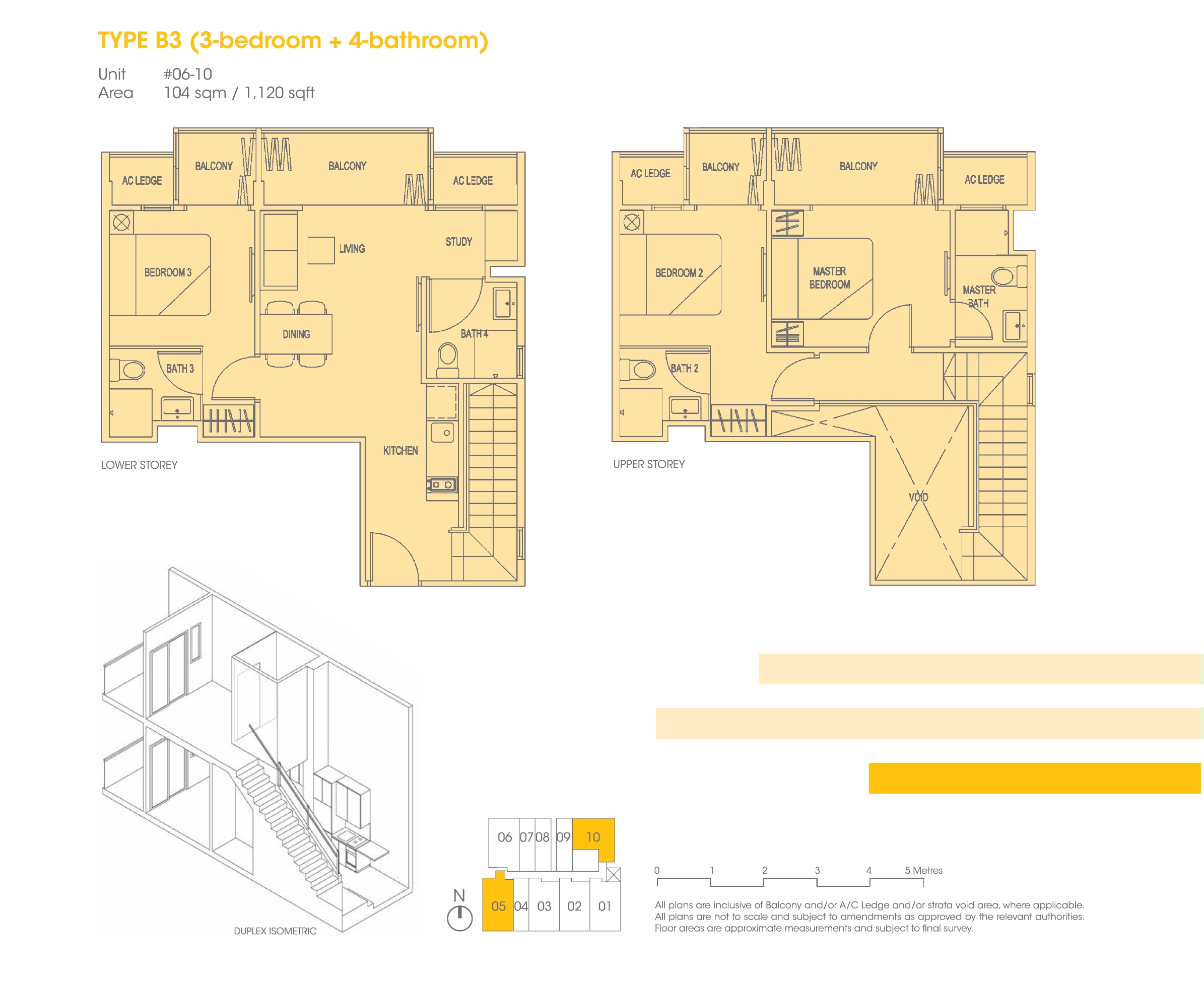 Park 1 Suites 1 Bedroom Floor Plan 5